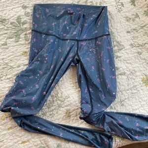 Floral Teeki yoga leggings S